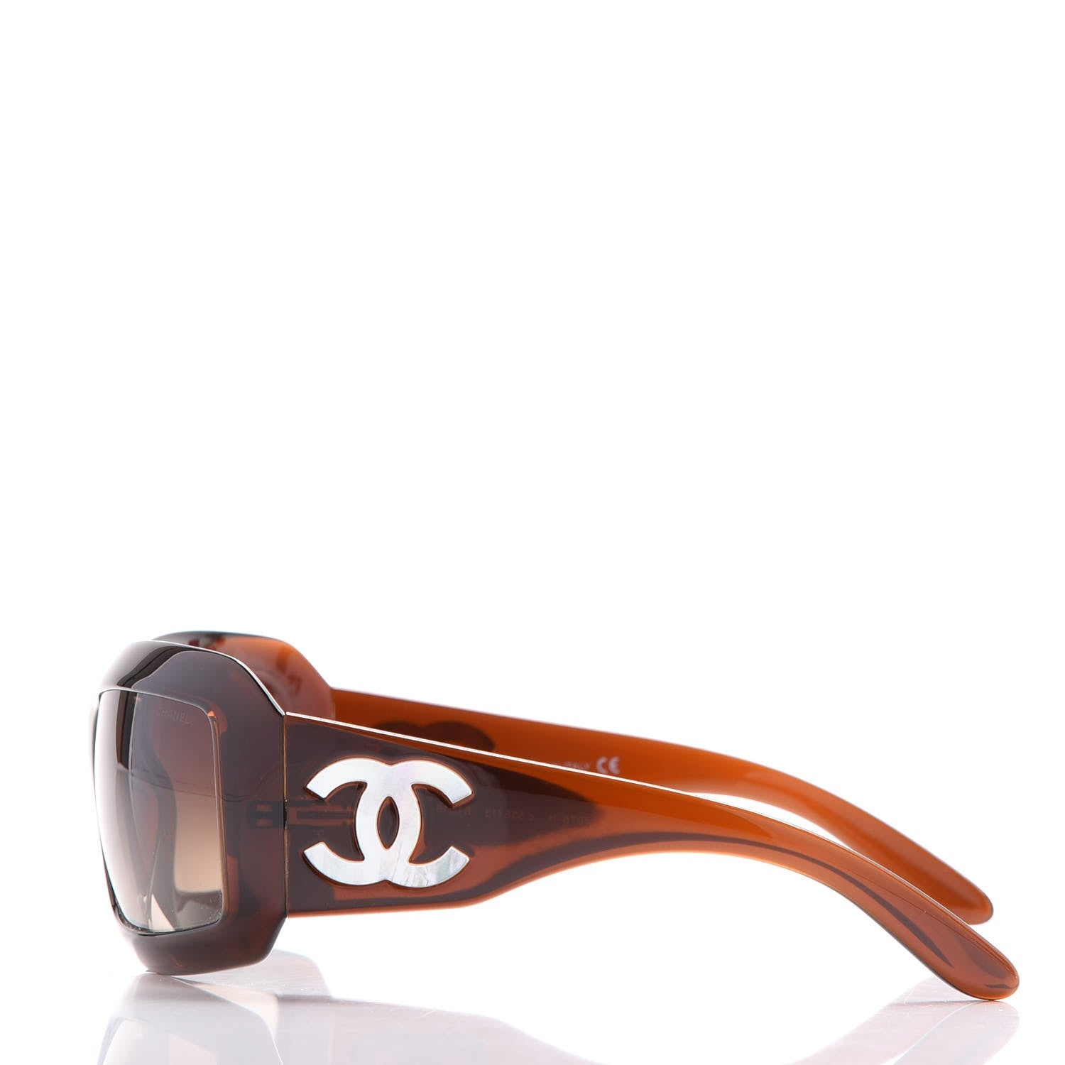 Chanel Mother of Pearl Sunglasses 5076-H Brown 3 of 8