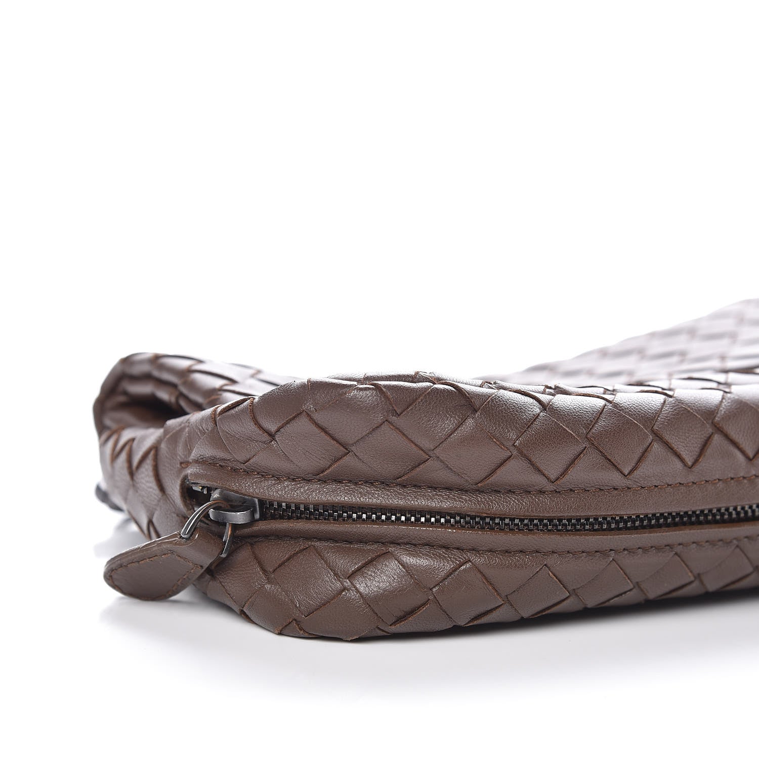 Bottega Veneta Nappa Intrecciato Small Chain Crossbody Ebano 5 of 9