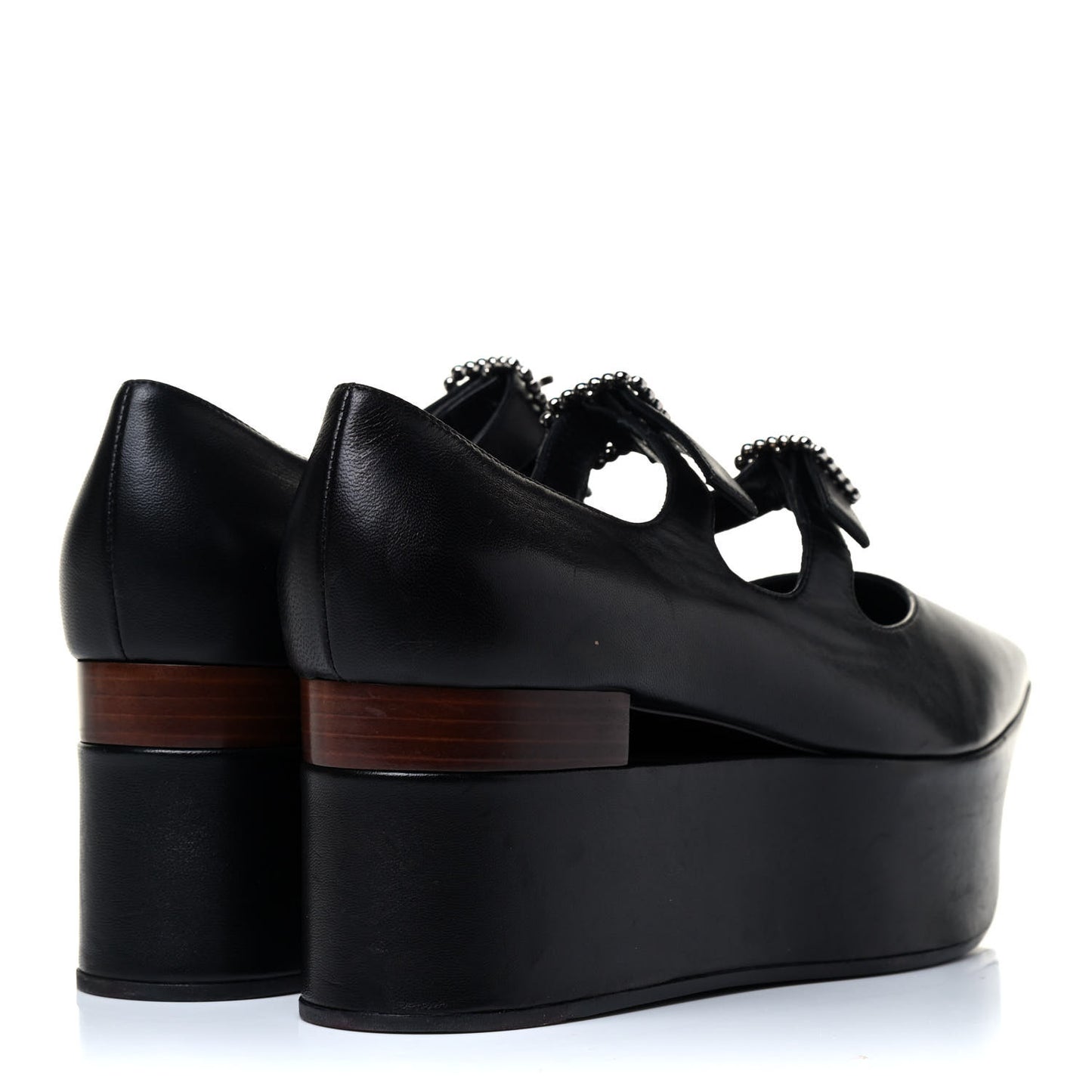 Nappa Liv Mary Jane Platform Loafers 39 Black
