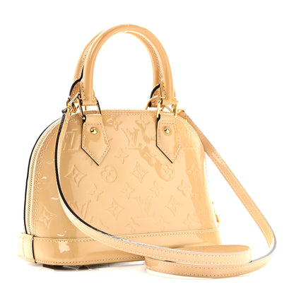 Louis Vuitton Vernis Alma BB Dune 3 of 9