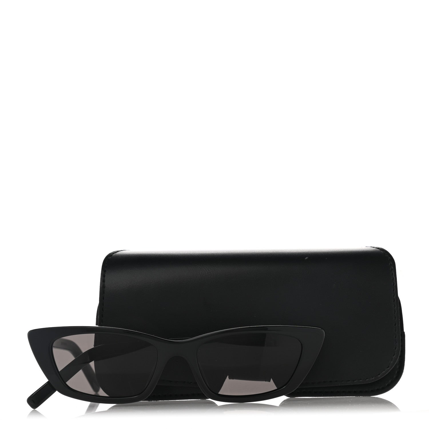 Saint Laurent Acetate Cat Eye Sunglasses SL277 Black 8 of 8