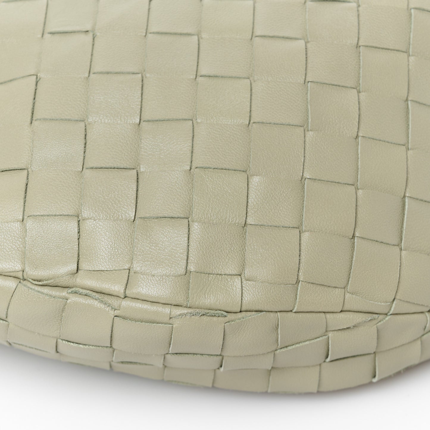 Nappa Intrecciato Teen Jodie Hobo Travertine