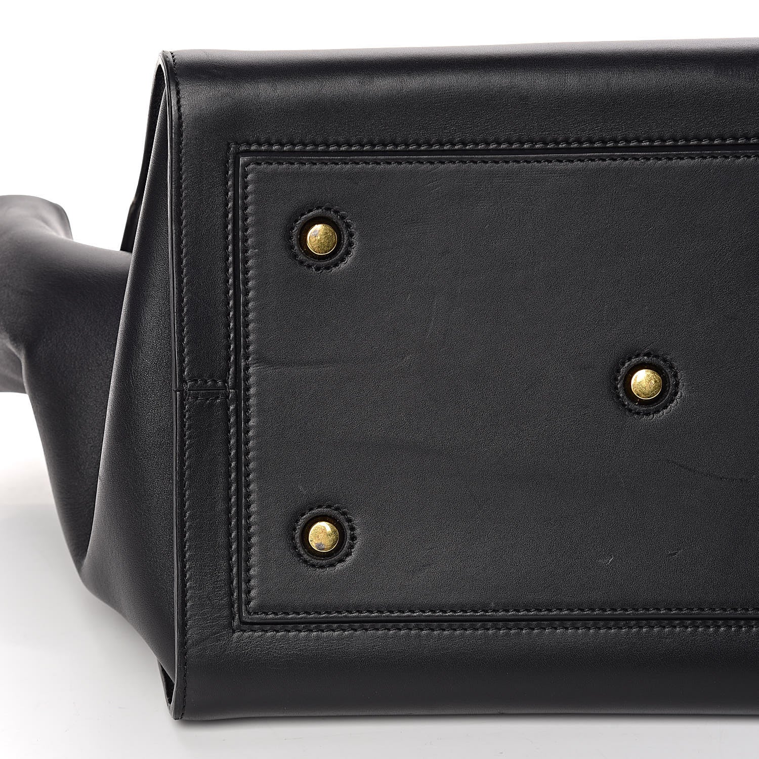 Celine Smooth Calfskin Medium Tie Knot Tote Black 17 of 18