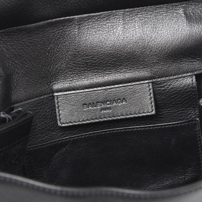 Balenciaga Veau Papier Sight Clutch Black 7 of 9