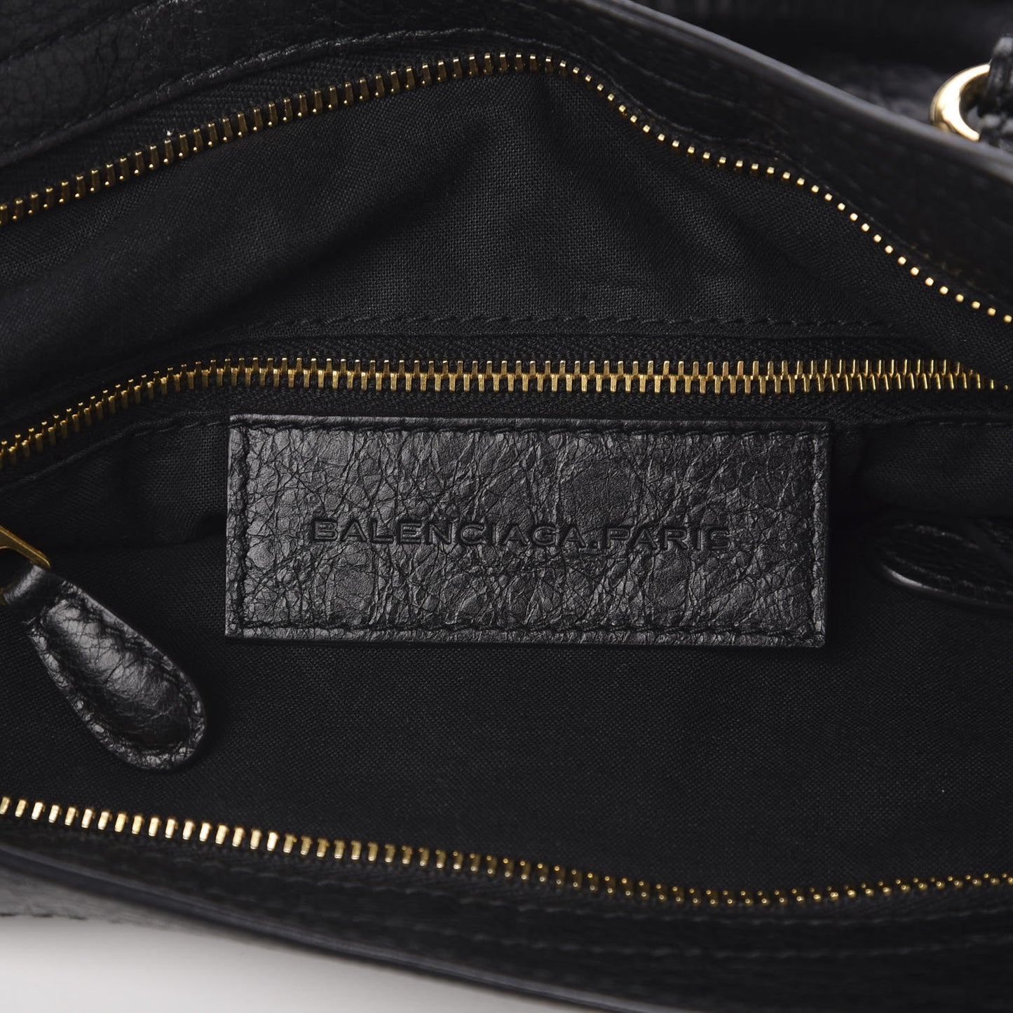 Agneau Giant 12 Gold Hardware Town Black