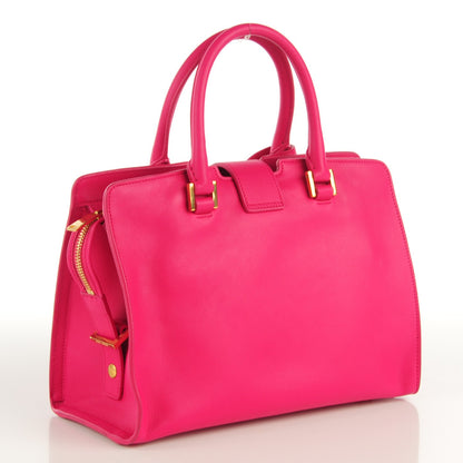 Saint Laurent Calfskin Monogram Baby Cabas Fuchsia 3 of 7