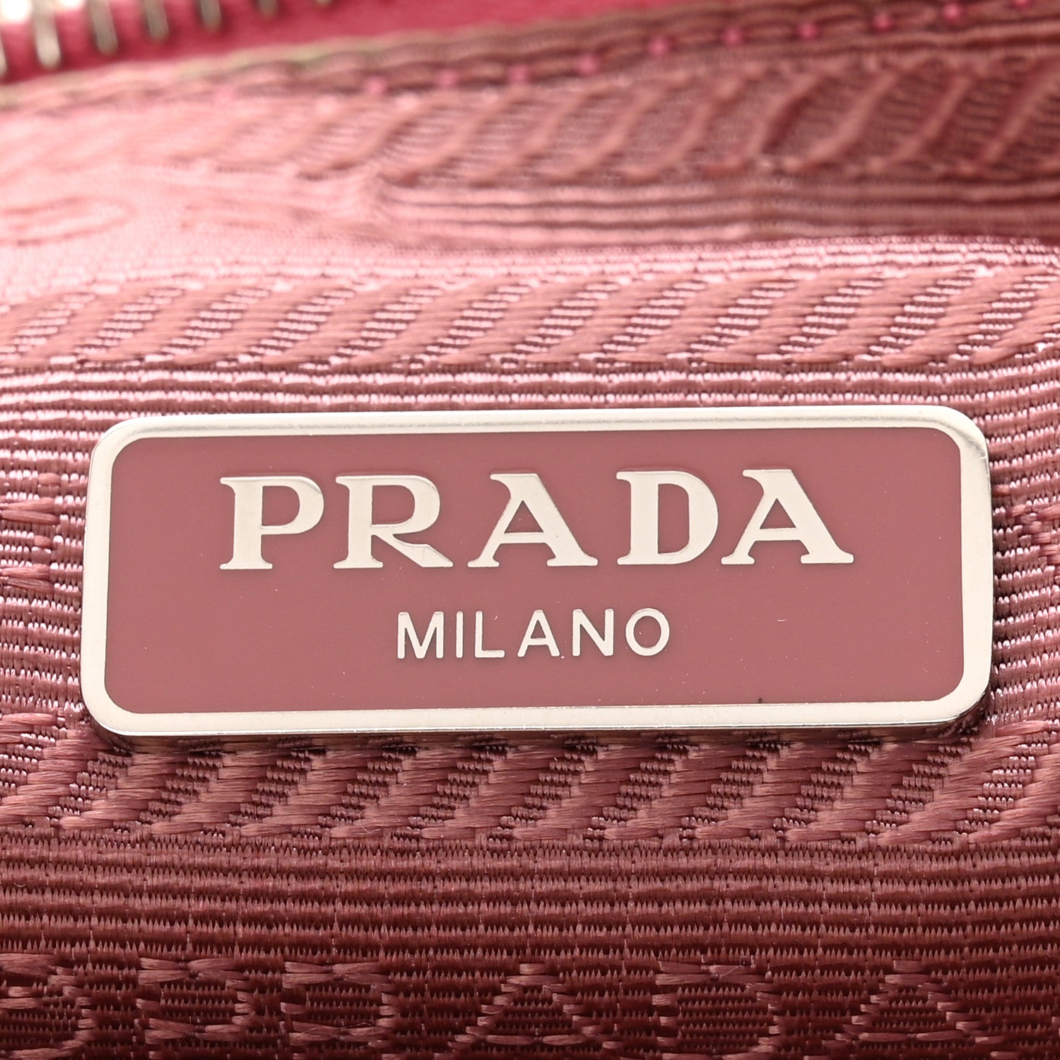 Prada Nylon Re-Edition 2005 Shoulder Bag Begonia 6 of 12