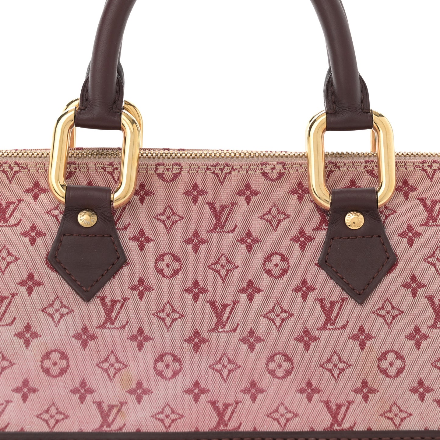 Mini Monogram Alma Long Cherry