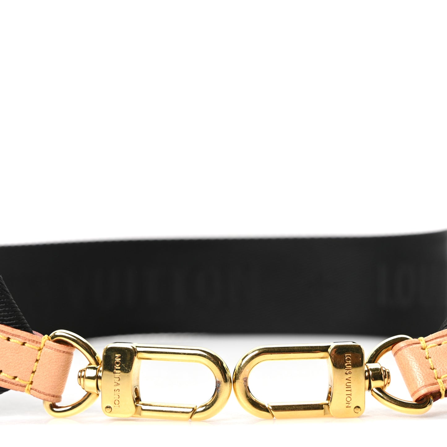 Monogram Multi Pochette Accessories Bandouliere Shoulder Strap Black