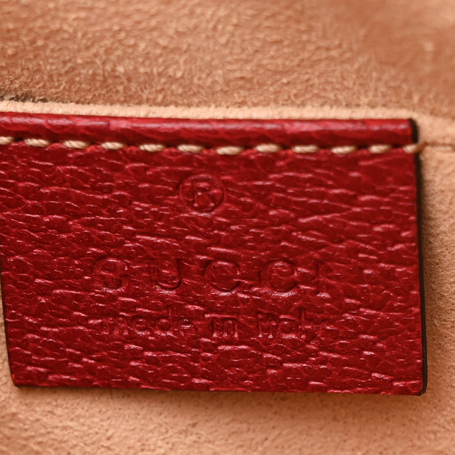Gucci GG Supreme Monogram Flora Web Mini Ophidia Shoulder Bag Red 6 of 14