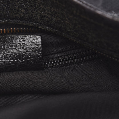 Gucci Monogram Web Medium Double Pocket Messenger Bag Black 7 of 14