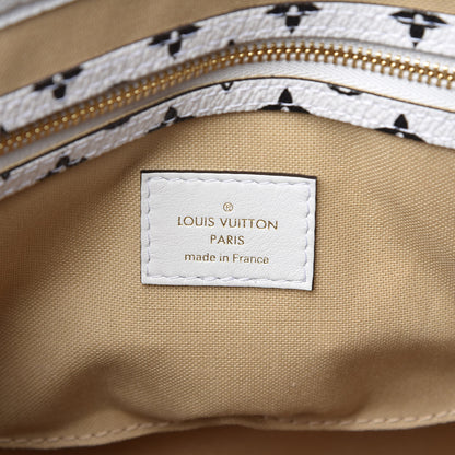 Louis Vuitton Monogram Giant Speedy Bandouliere 30 Kaki Beige 6 of 9