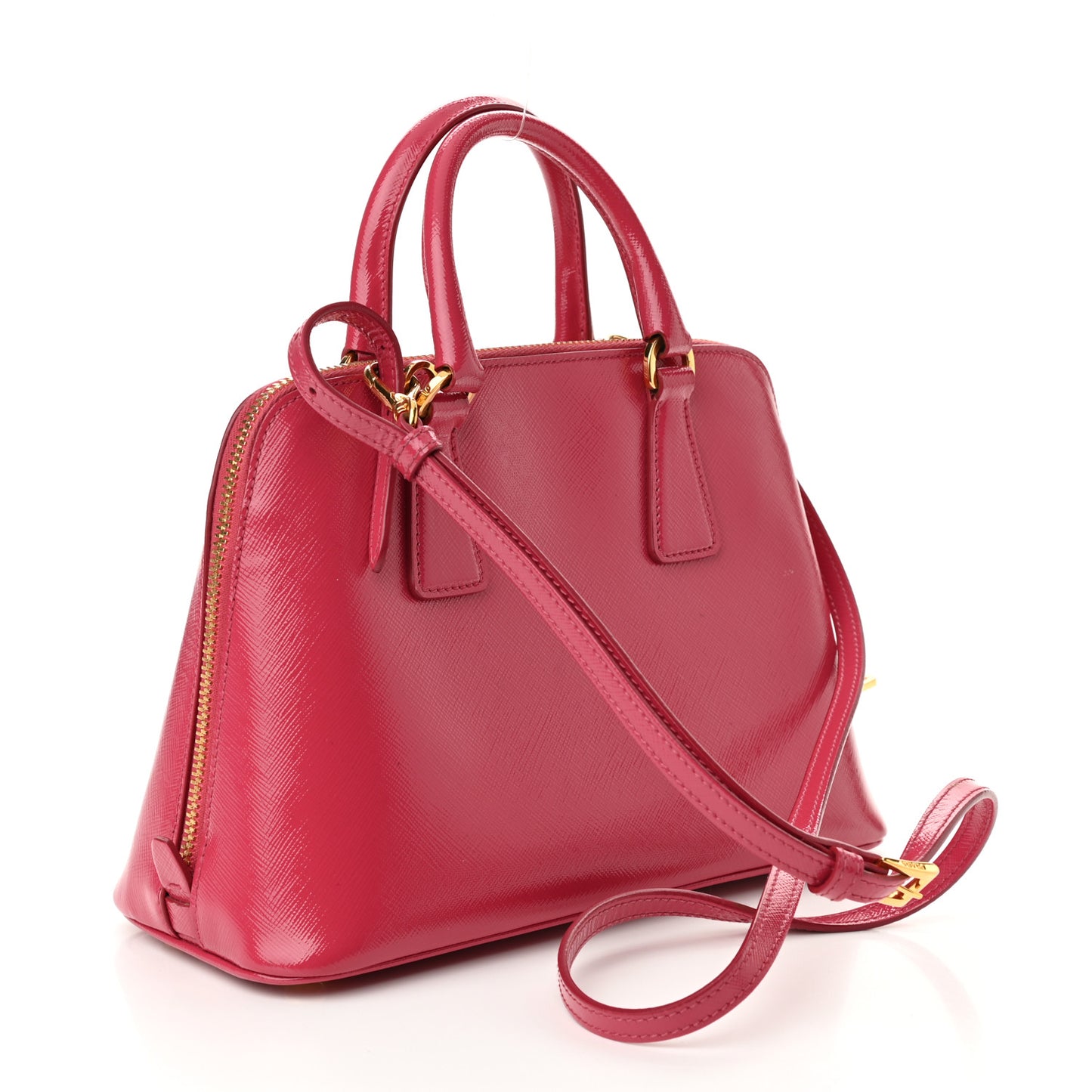 Saffiano Lux Small Promenade Tote Peonia