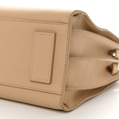 Saint Laurent Grained Calfskin Baby Supple Sac De Jour Beige 11 of 12