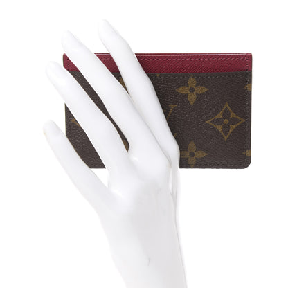 Louis Vuitton Monogram Card Holder Fuchsia 2 of 7