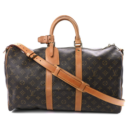Louis Vuitton Monogram Keepall Bandouliere 45 1 of 15