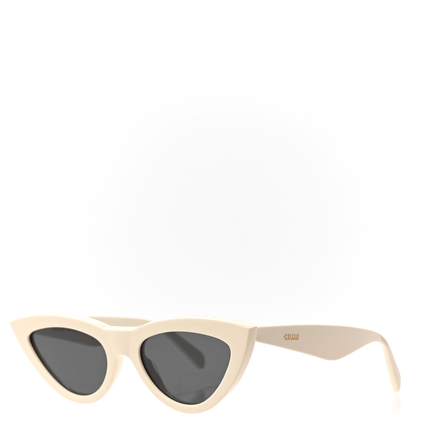 Acetate Cat Eye Sunglasses Ivory