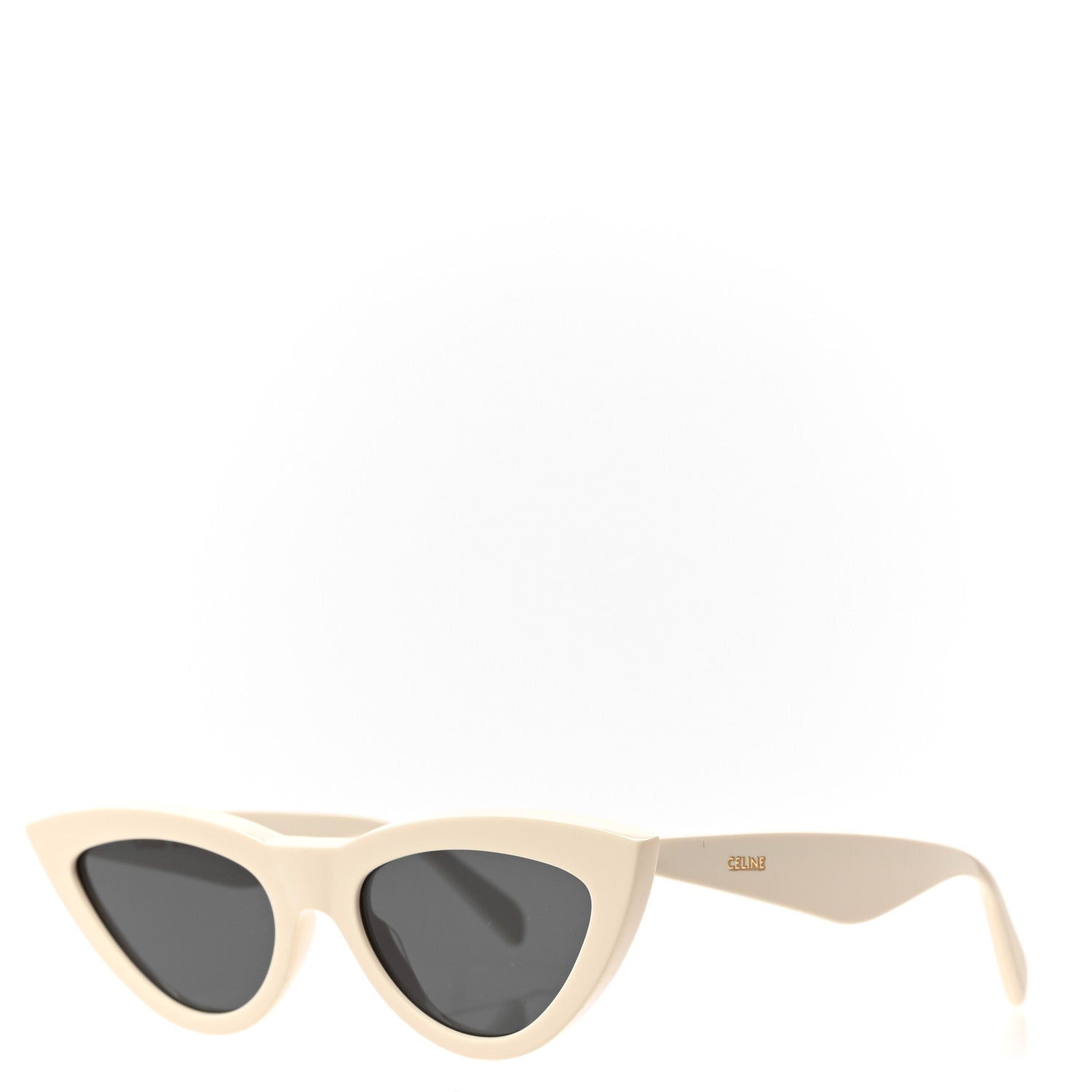 Celine Acetate Cat Eye Sunglasses Ivory 1 of 6