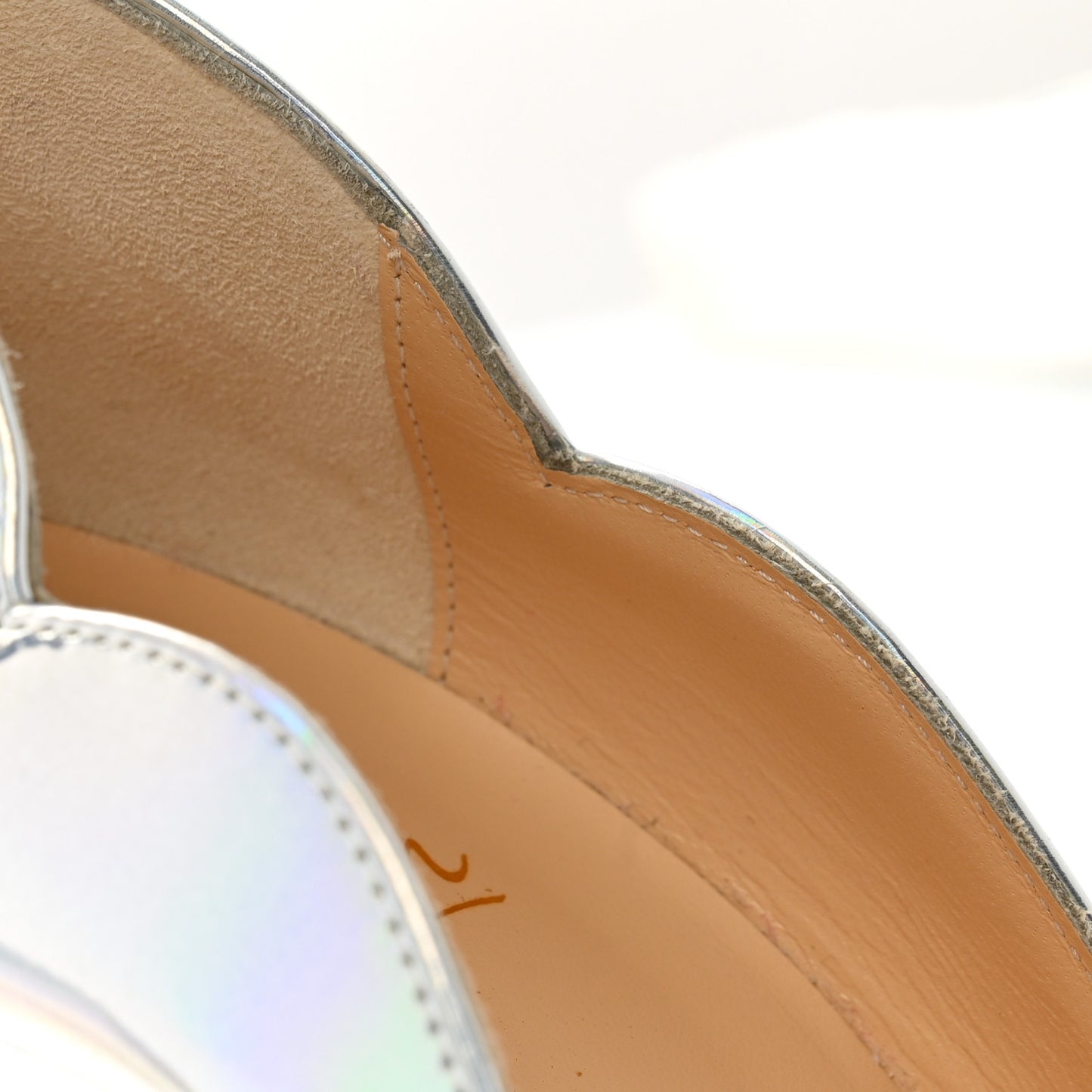 Specchio Laser Hot Chick 100 Pumps 37.5 Silver