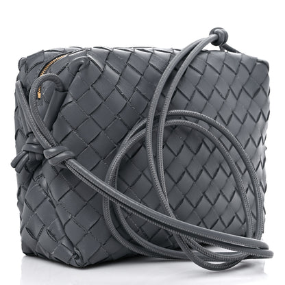 Bottega Veneta Nappa Intrecciato Small Loop Camera Bag Thunder 3 of 8