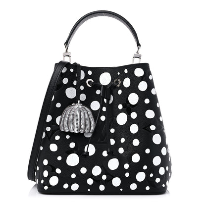 Louis Vuitton LV X YK Empreinte Neonoe MM Black White 1 of 8