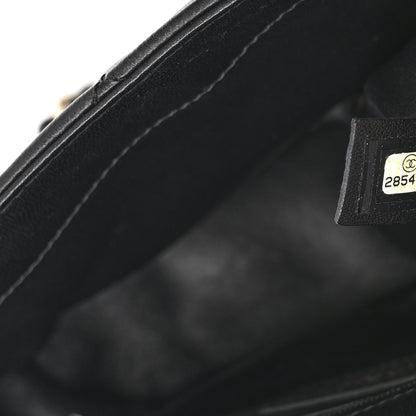 Chanel Lambskin Quilted Small Easy Carry Flap Black 7 of 10