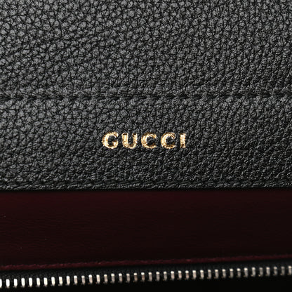 Gucci Grainy Calfskin Small Zumi Top Handle Bag Black 6 of 10