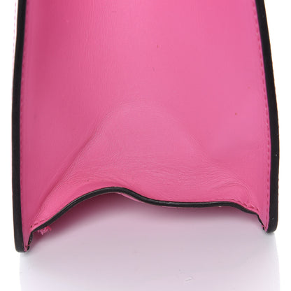 Gucci Vitello Fontanella Web Medium Sylvie Top Handle Bag Pink Tropical Flower 15 of 23