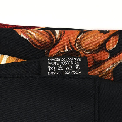 Hermes Silk Jardin Creole Scarf 90 4 of 4