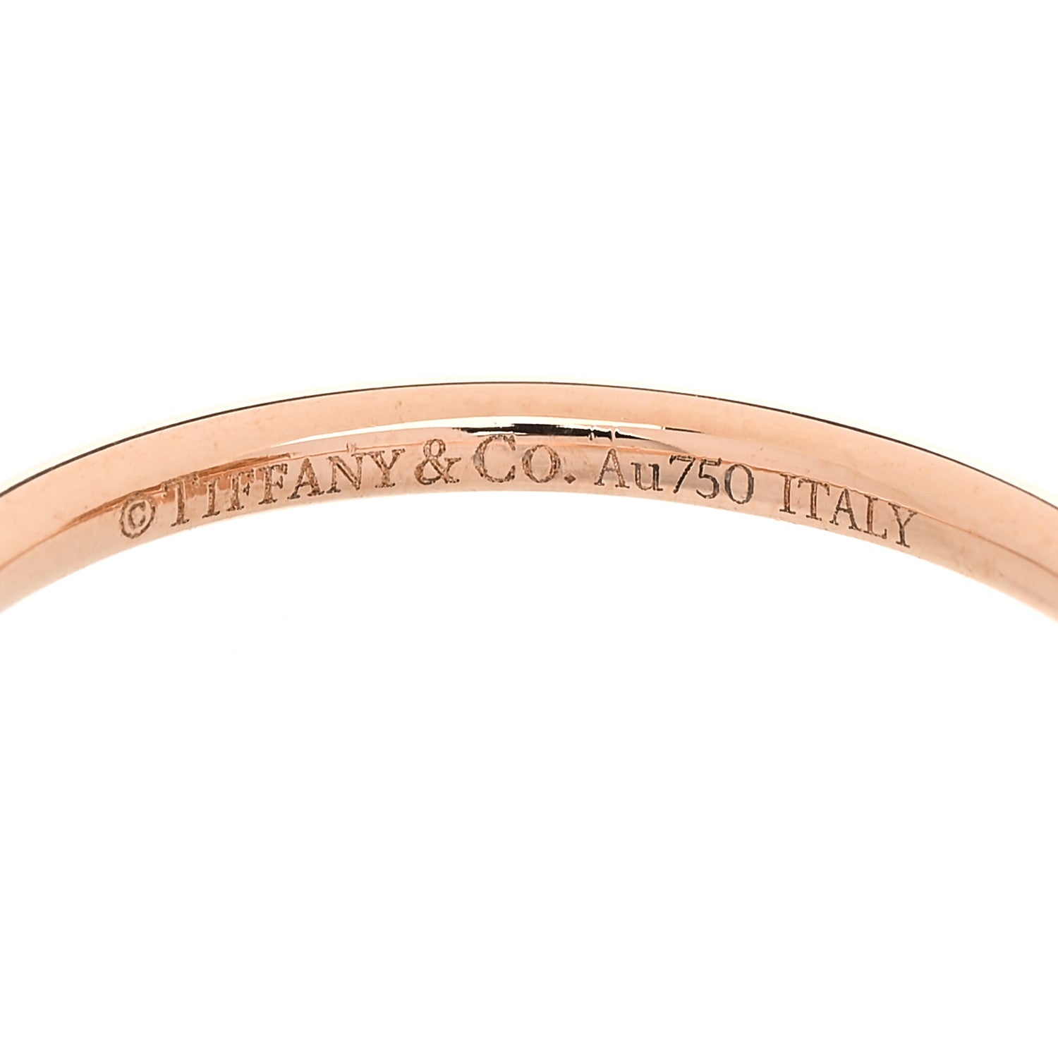 Tiffany 18K Rose Gold Diamond Paper Flowers Ring 52 6 4 of 4