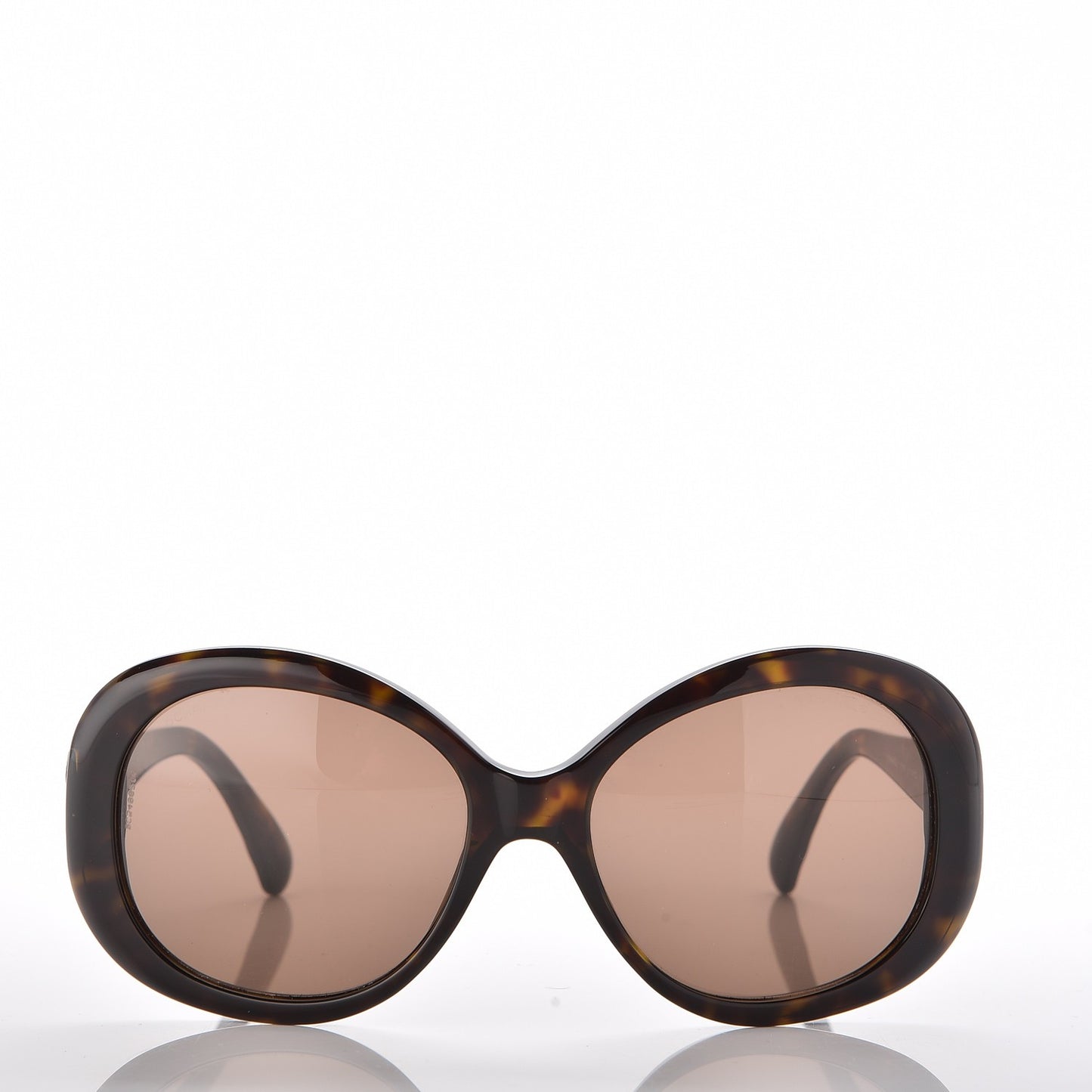 Quilted CC Sunglasses 5188 Tortoise