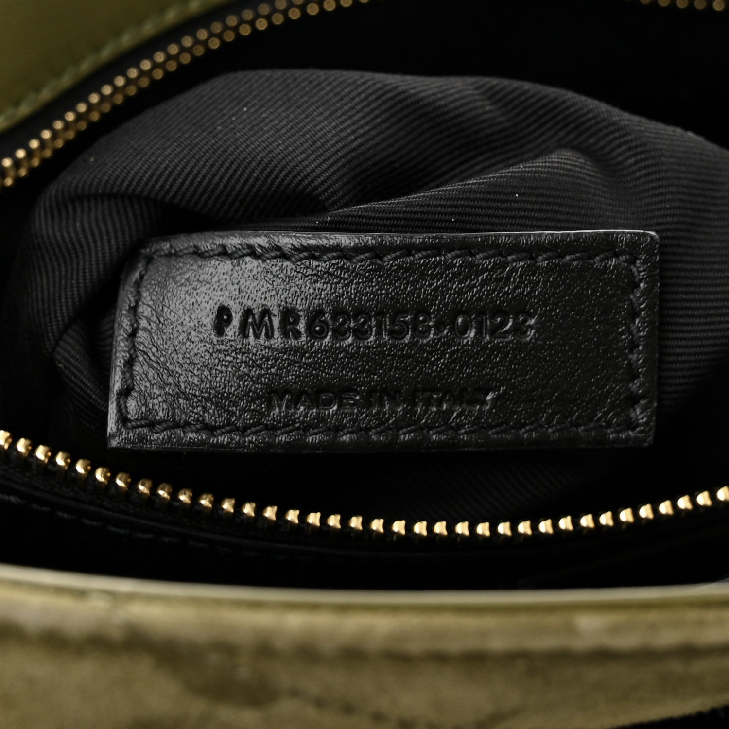 Saint Laurent Suede Monogram Medium Niki Chain Satchel Loden Green 7 of 11