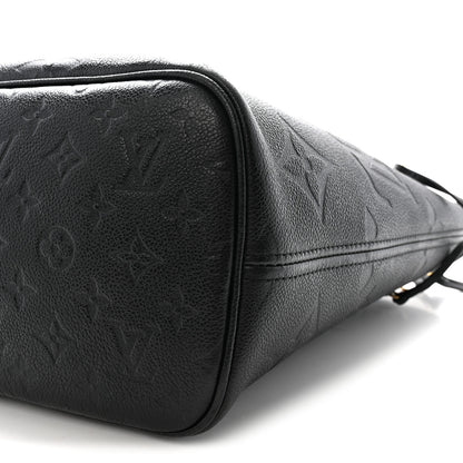Louis Vuitton Empreinte Monogram Giant Neverfull MM Black 10 of 10
