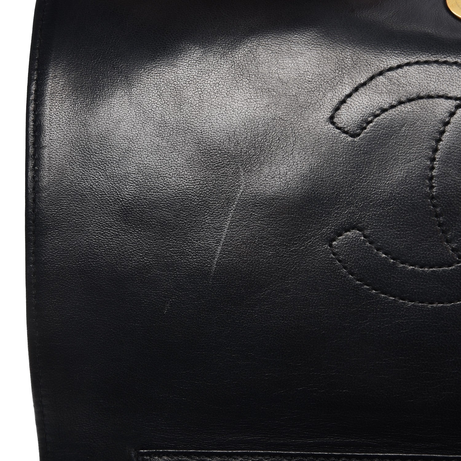 Chanel Lambskin Quilted Small Single Flap Black 10 of 10