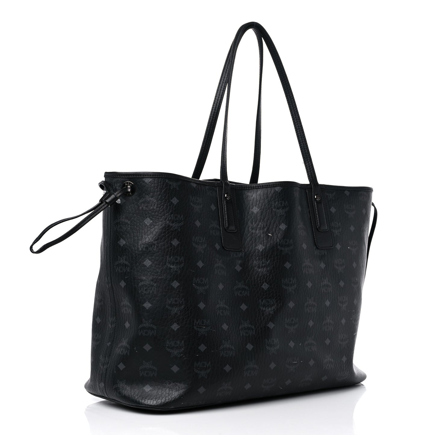 Visetos Large Liz Reversible Shopper Tote Black