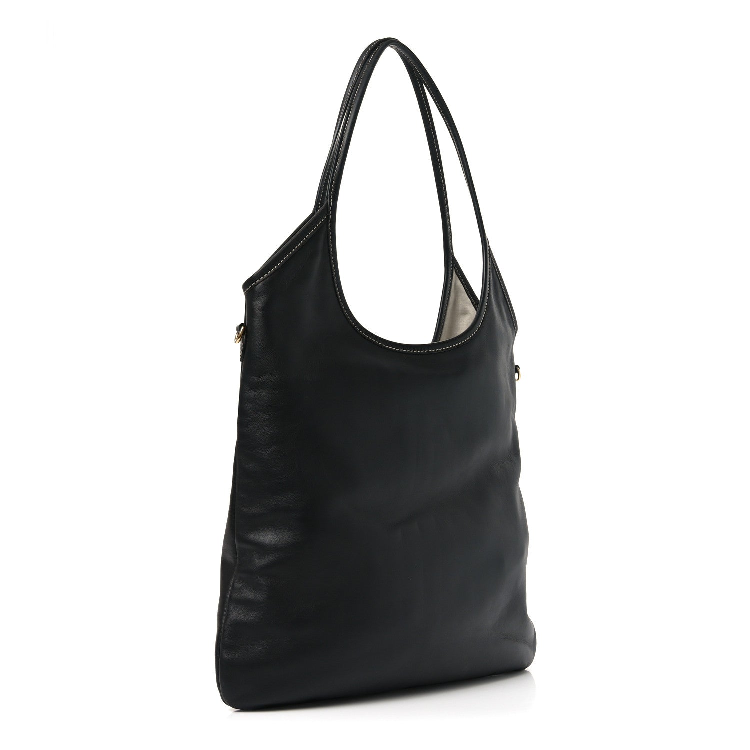 Miu Miu Nappa Ivy Bag Black 3 of 10