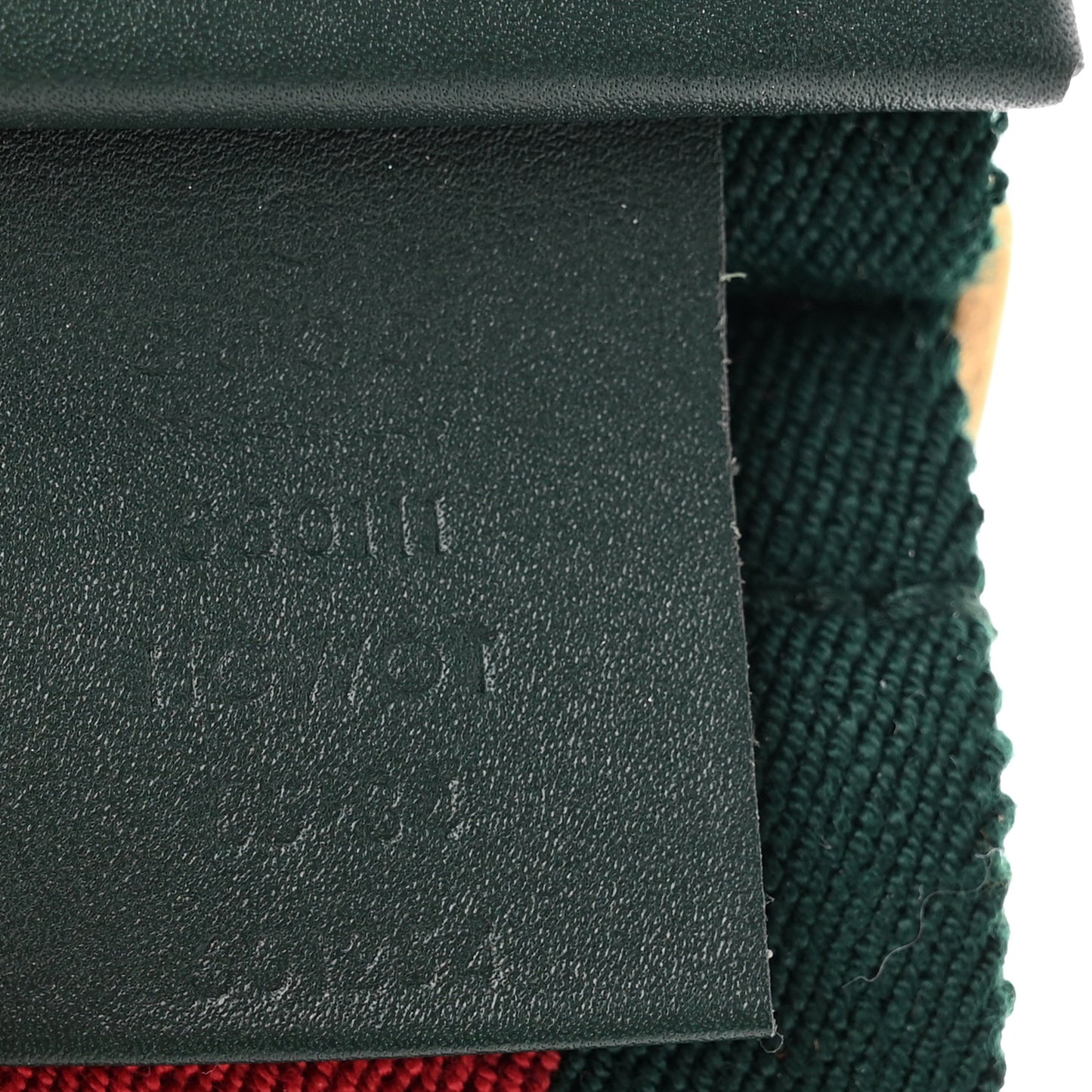 Elastic Web Crystal Embellished Plexiglass GG Marmont Belt 85 34 Red Green