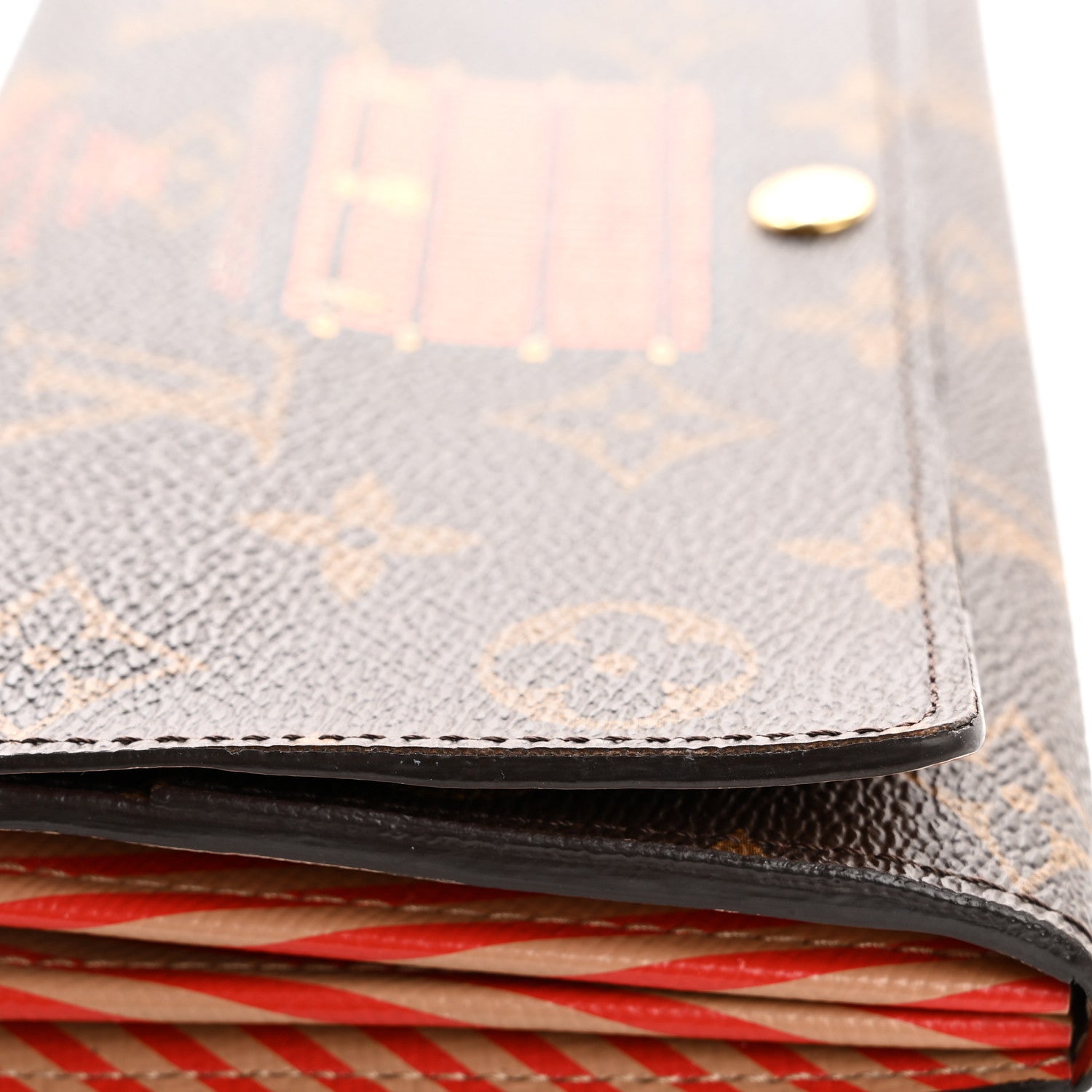 Louis Vuitton Monogram Trunks and Locks Sarah Wallet 10 of 11