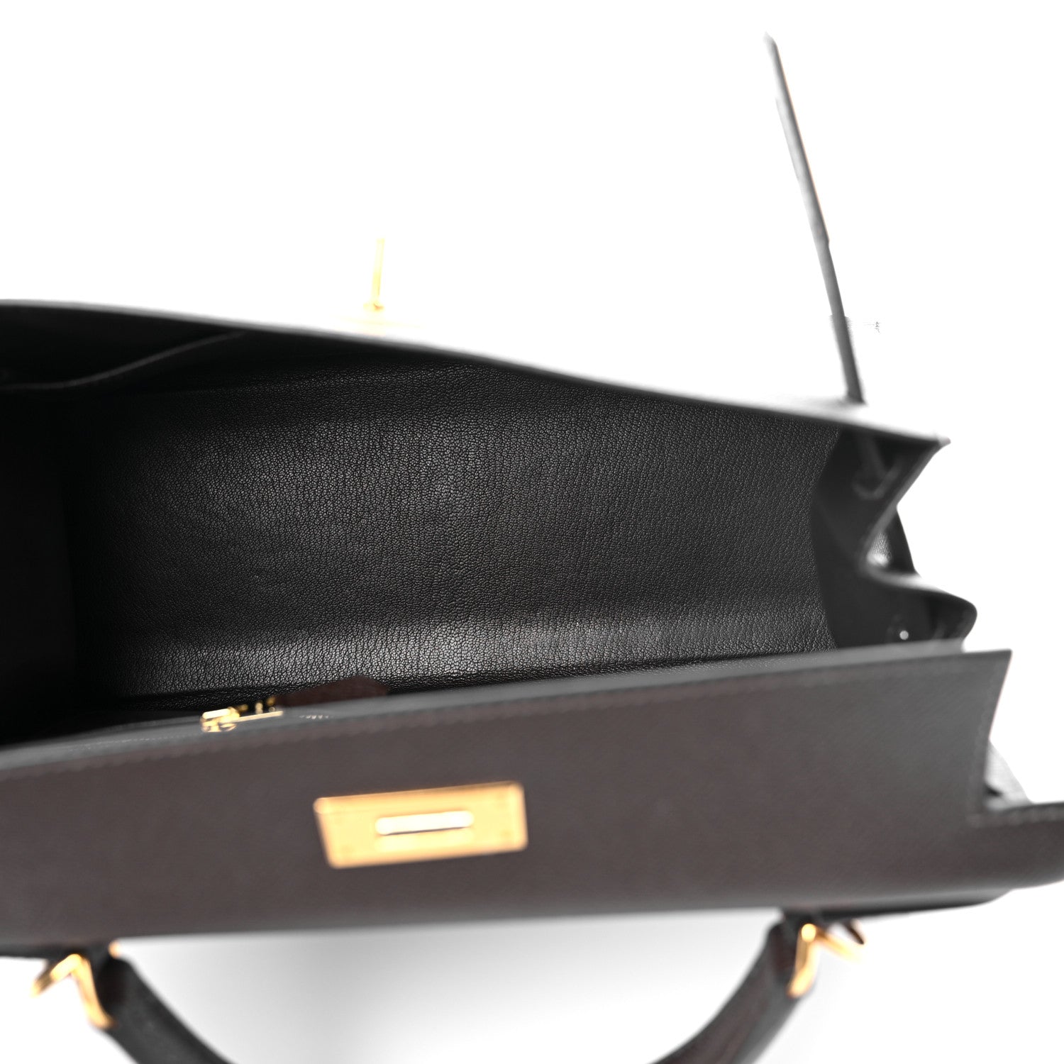 Hermes Epsom Kelly Sellier 28 Chocolate 5 of 10