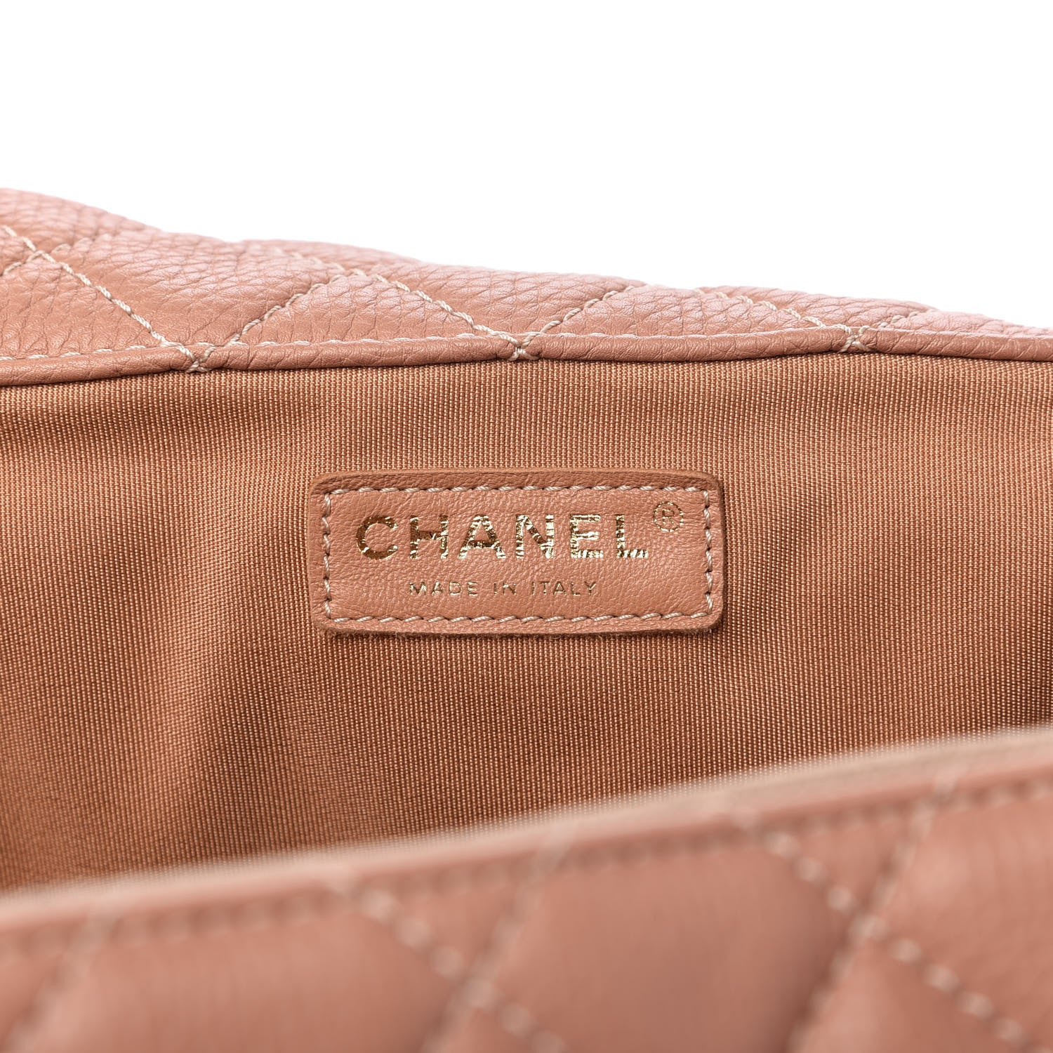 Chanel Calfskin Quilted XXL Travel Flap Bag Camel 8 of 10