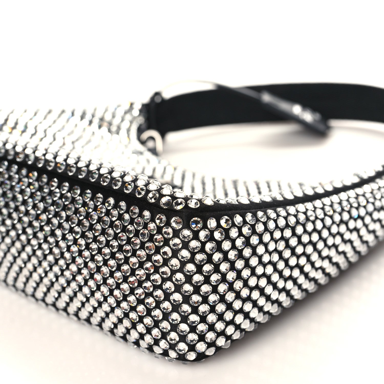Prada Satin Crystal Mini Re-Edition 2000 Bag Cristal 9 of 10