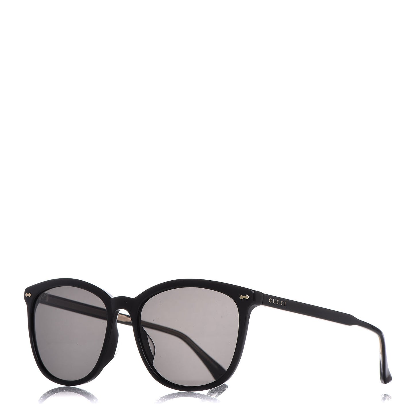 Acetate Square Frame Sunglasses GG0196SK Black