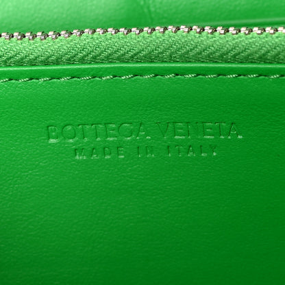 Bottega Veneta Calfskin Maxi Intrecciato Zip Wallet Parakeet 7 of 10