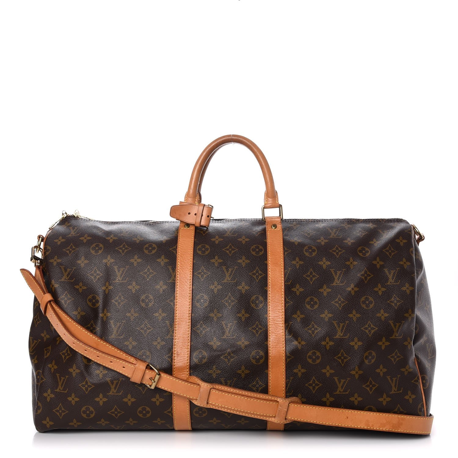 Louis Vuitton Monogram Keepall Bandouliere 55 1 of 13