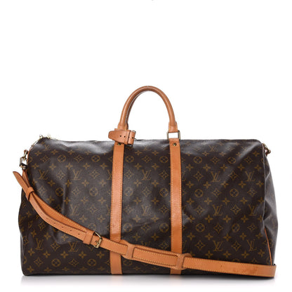 Louis Vuitton Monogram Keepall Bandouliere 55 1 of 13