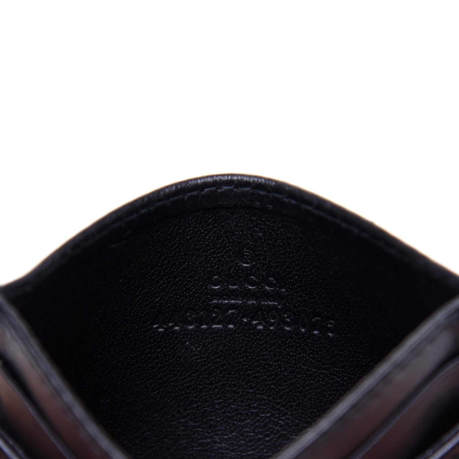 Gucci Calfskin Matelasse GG Marmont Card Holder Black 8 of 9