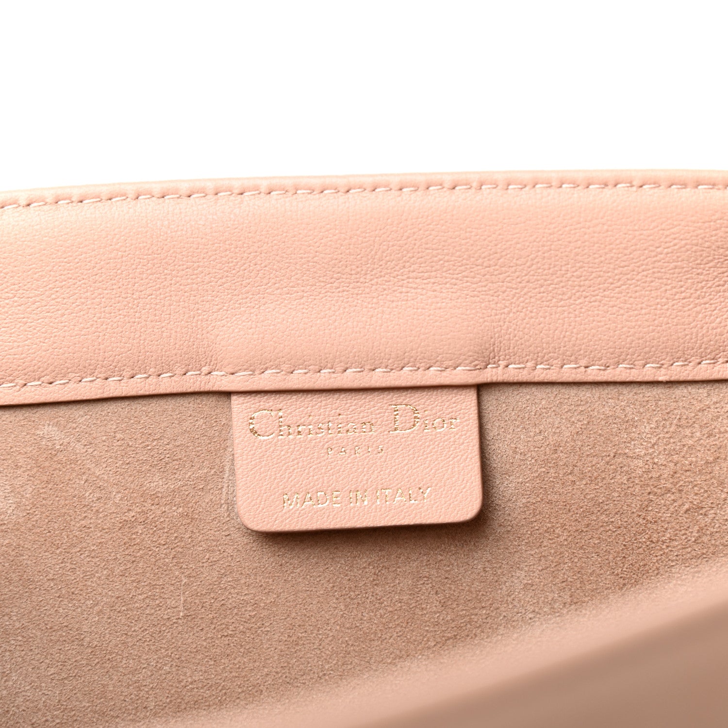 Christian Dior Calfskin Embossed Medium Book Tote Rose de Vents 6 of 9