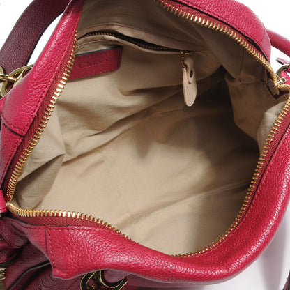 Chloe Calfskin Medium Paraty Cyclamen 5 of 8