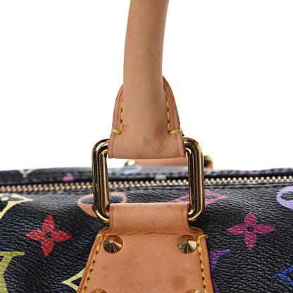 Louis Vuitton Monogram Multicolor Speedy 30 Black 13 of 20