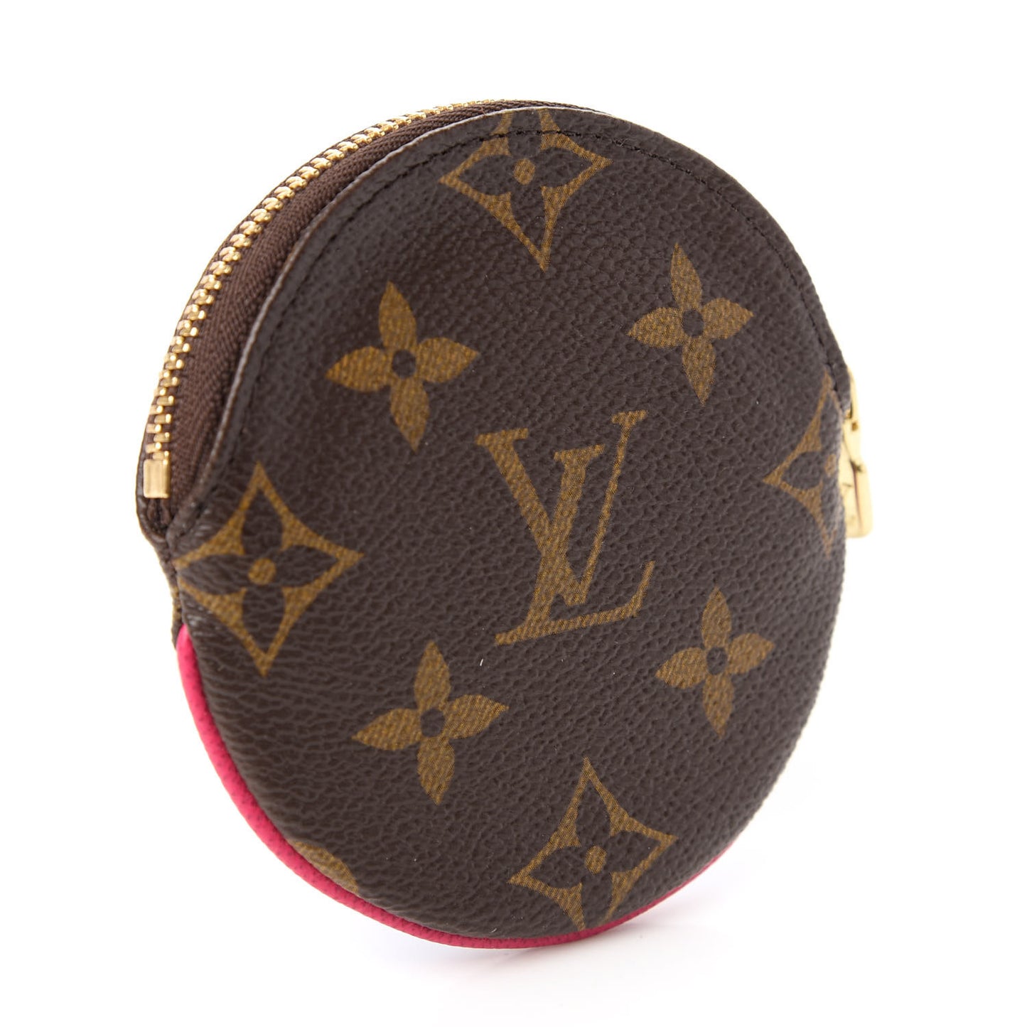 Monogram 2018 Christmas Animation Round Coin Purse